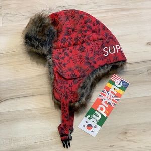 🥊 SUPREME 🥊 Vintage Liberty Print Tropper Hat!